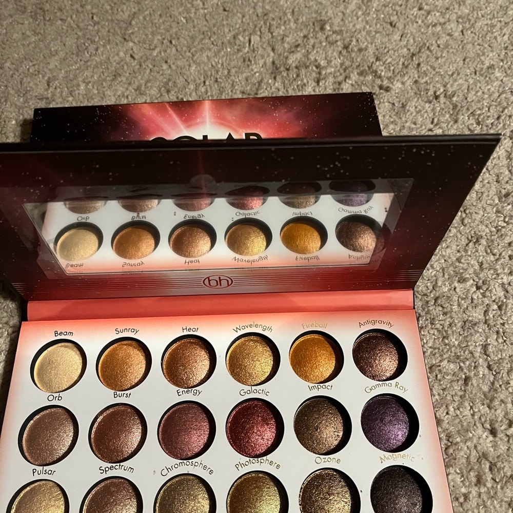 NIB! BH cosmetic solar flare simmer eyeshadow palette!